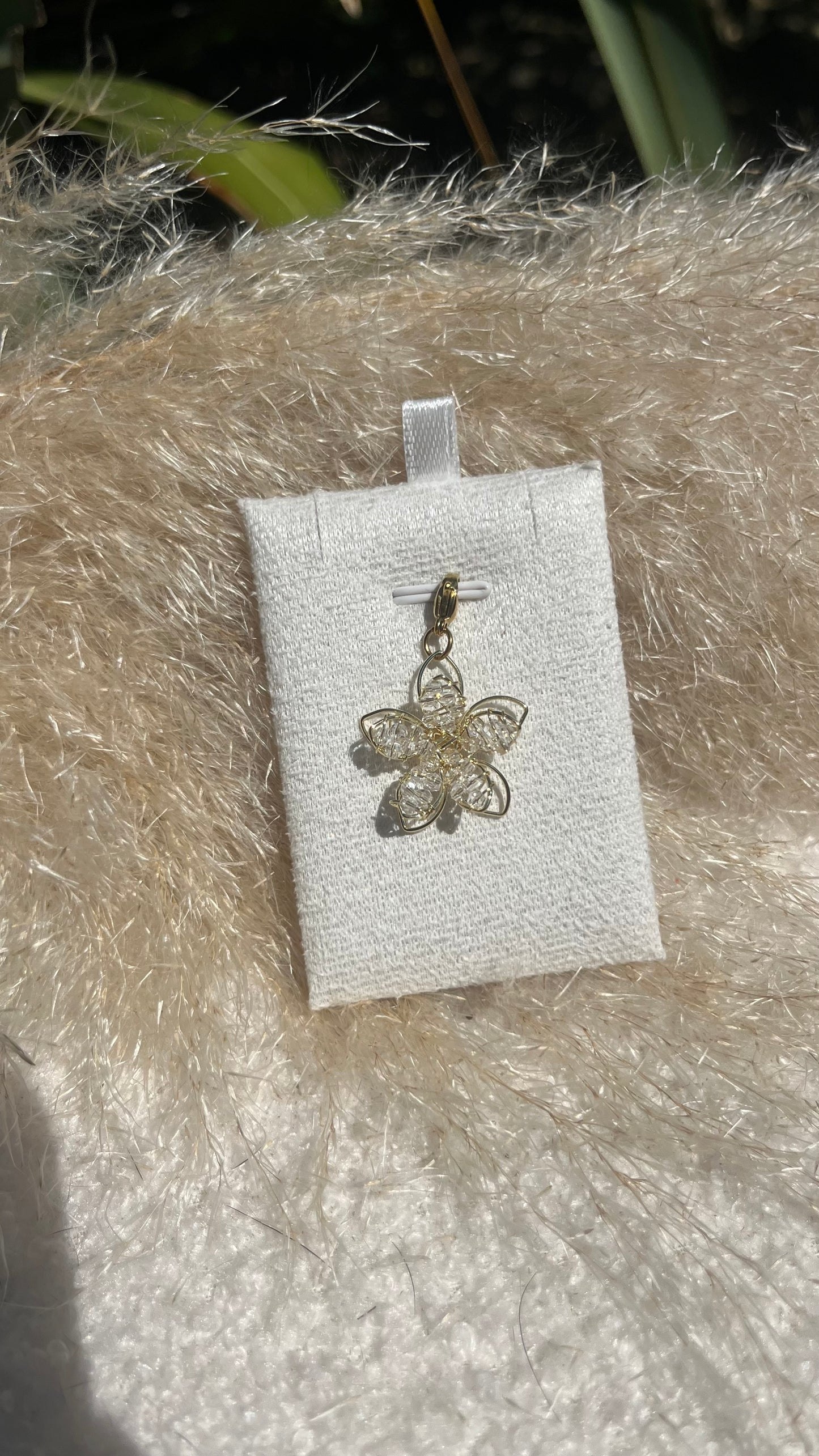 Pendentif fleur