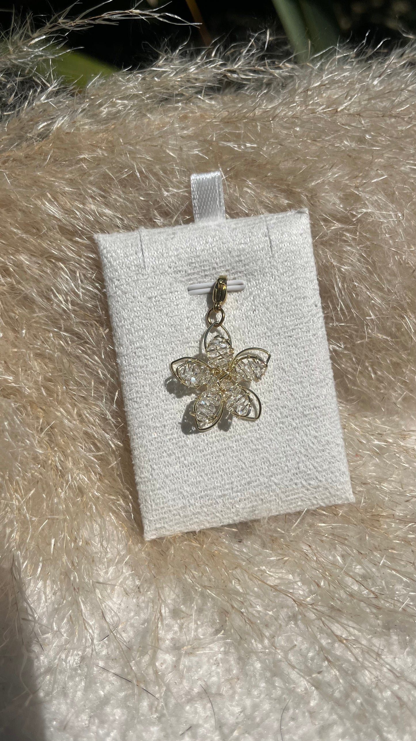 Pendentif fleur
