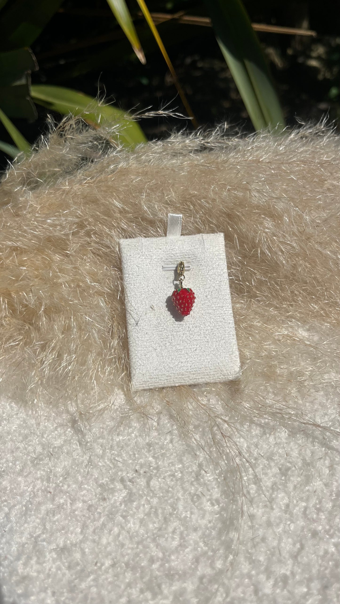 Pendentif fraise M