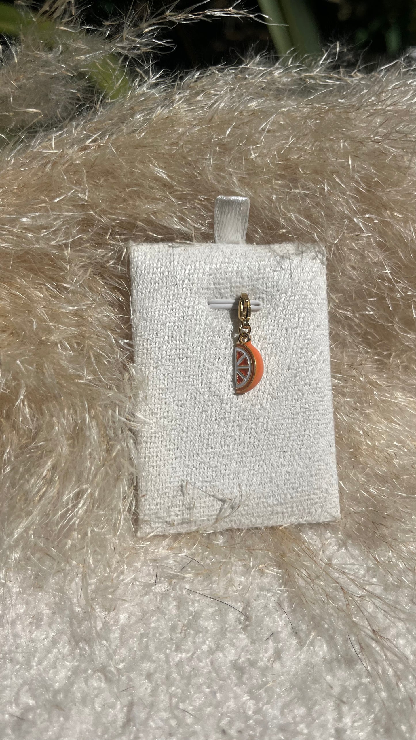 Pendentif orange