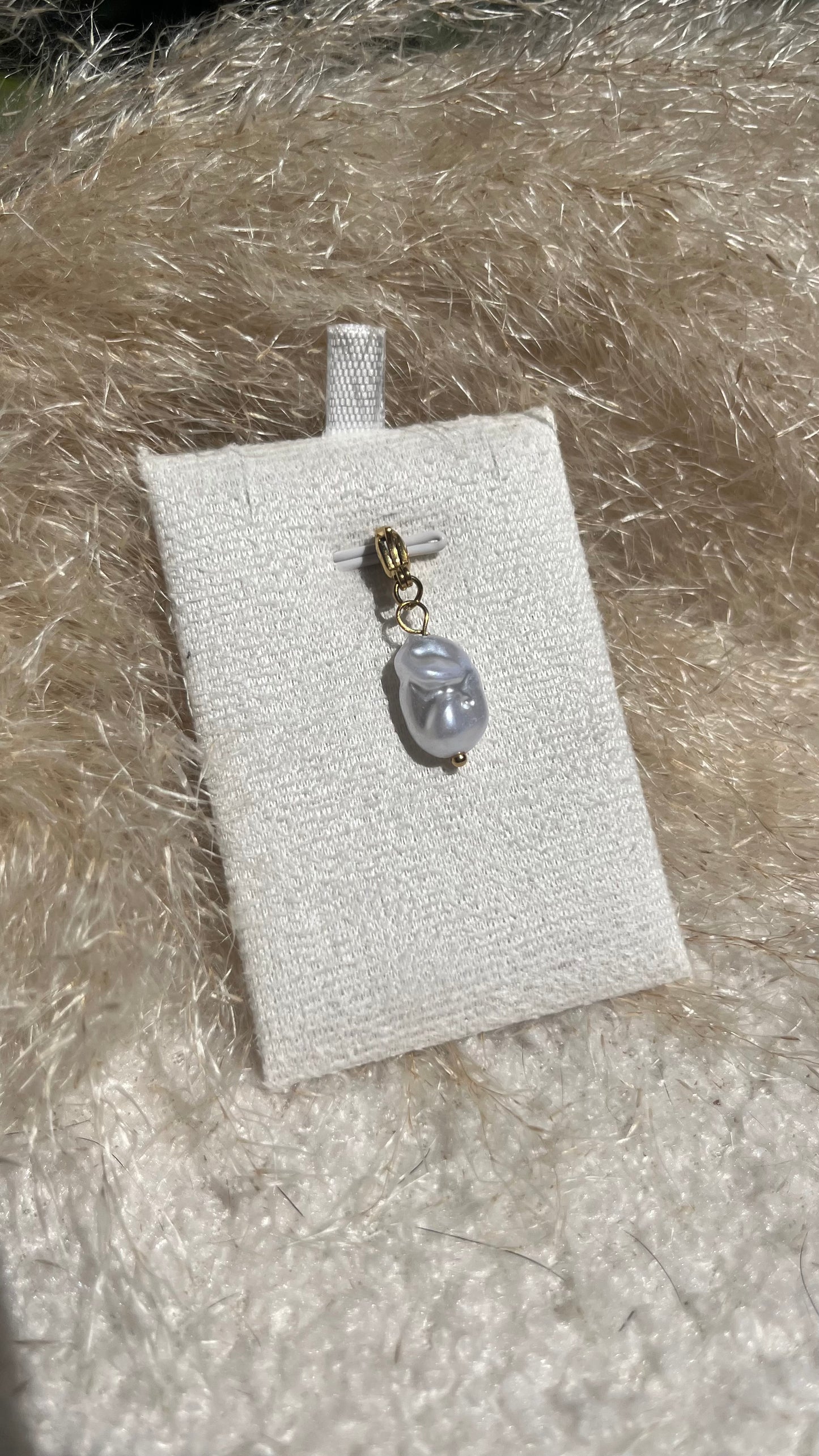 Pendentif nacré