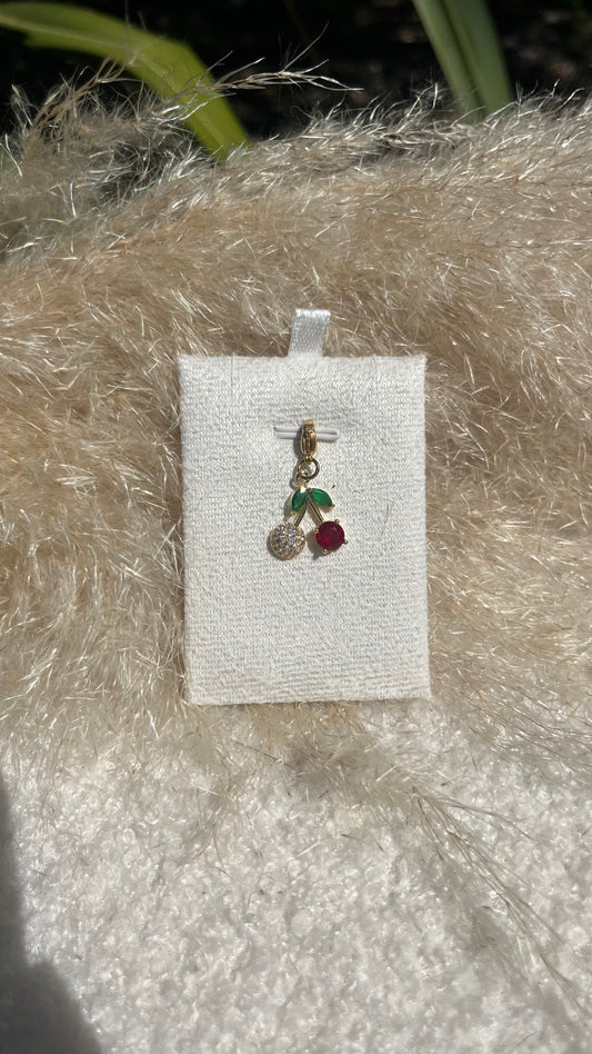 Pendentif cerise