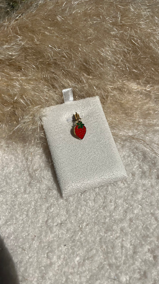 Pendentif fraise