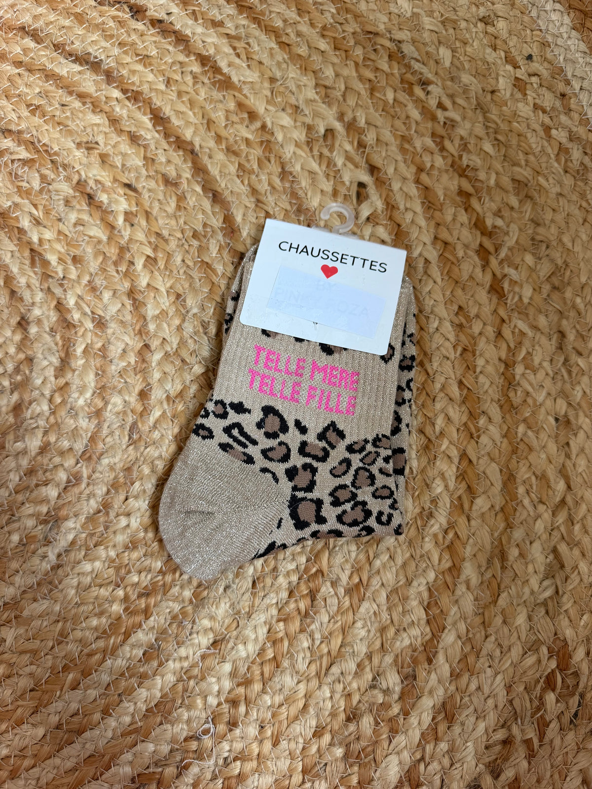 Chaussette « telle mère, telle fille » adulte