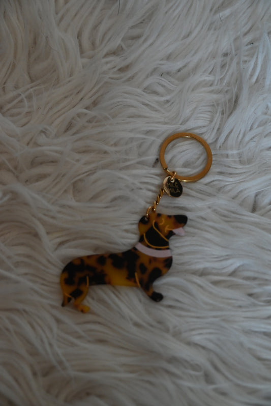 Porte clé « teckel »