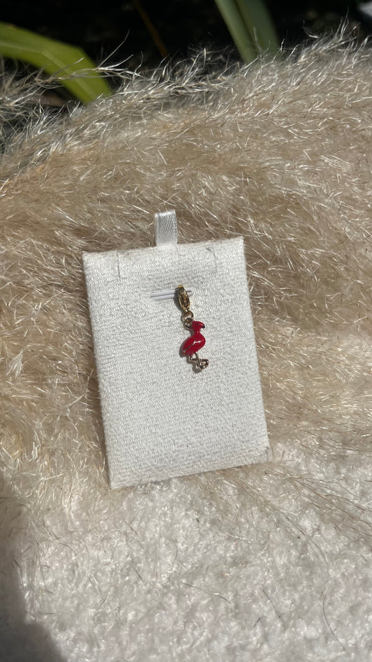 Pendentif Flament rose