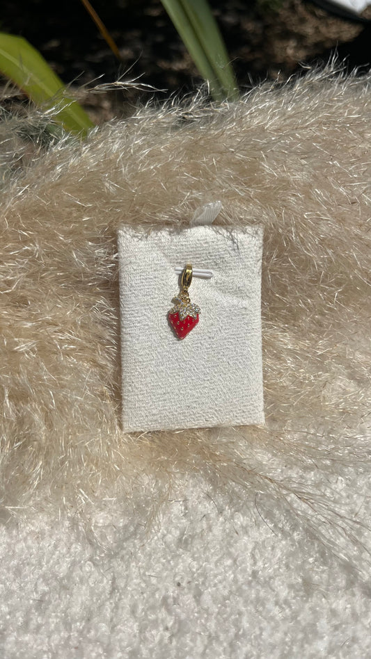 Pendentif fraise